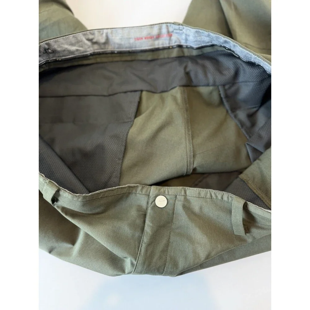 Nike Golf Dri-FIT Performance Pants Olive Green Stretch Pants 40x30